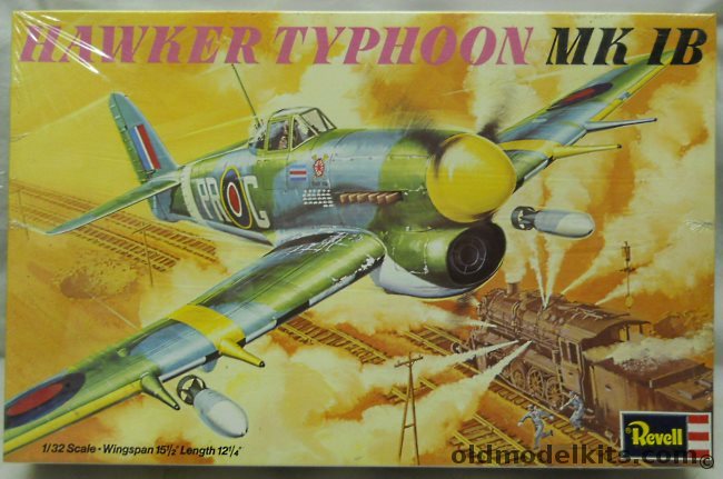 Revell 1/32 Hawker Typhoon MK IB - Ace Roland Beamont, H266 plastic model kit